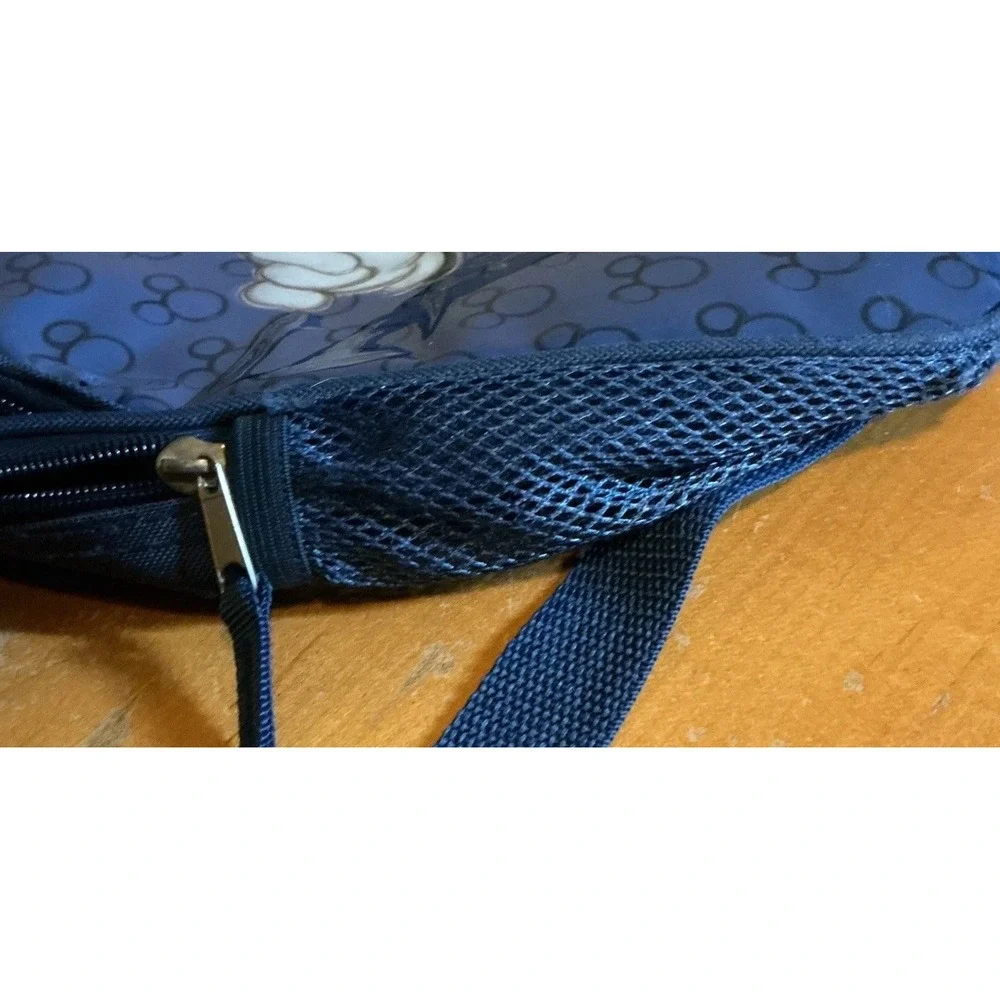 Disney 100th‎ Anniversary ful Blue Mickey Mouse Backpack Sketch Design EUC 04